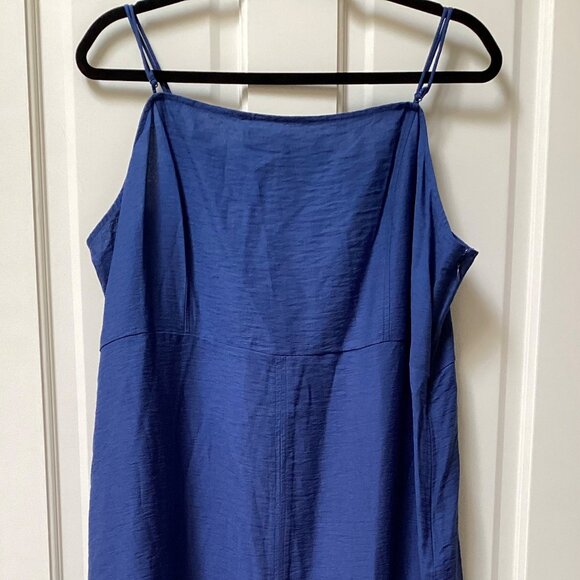 H&M blue sundress, size XL, NEW WITH TAGS (Runs Big) - Picture 3 of 8